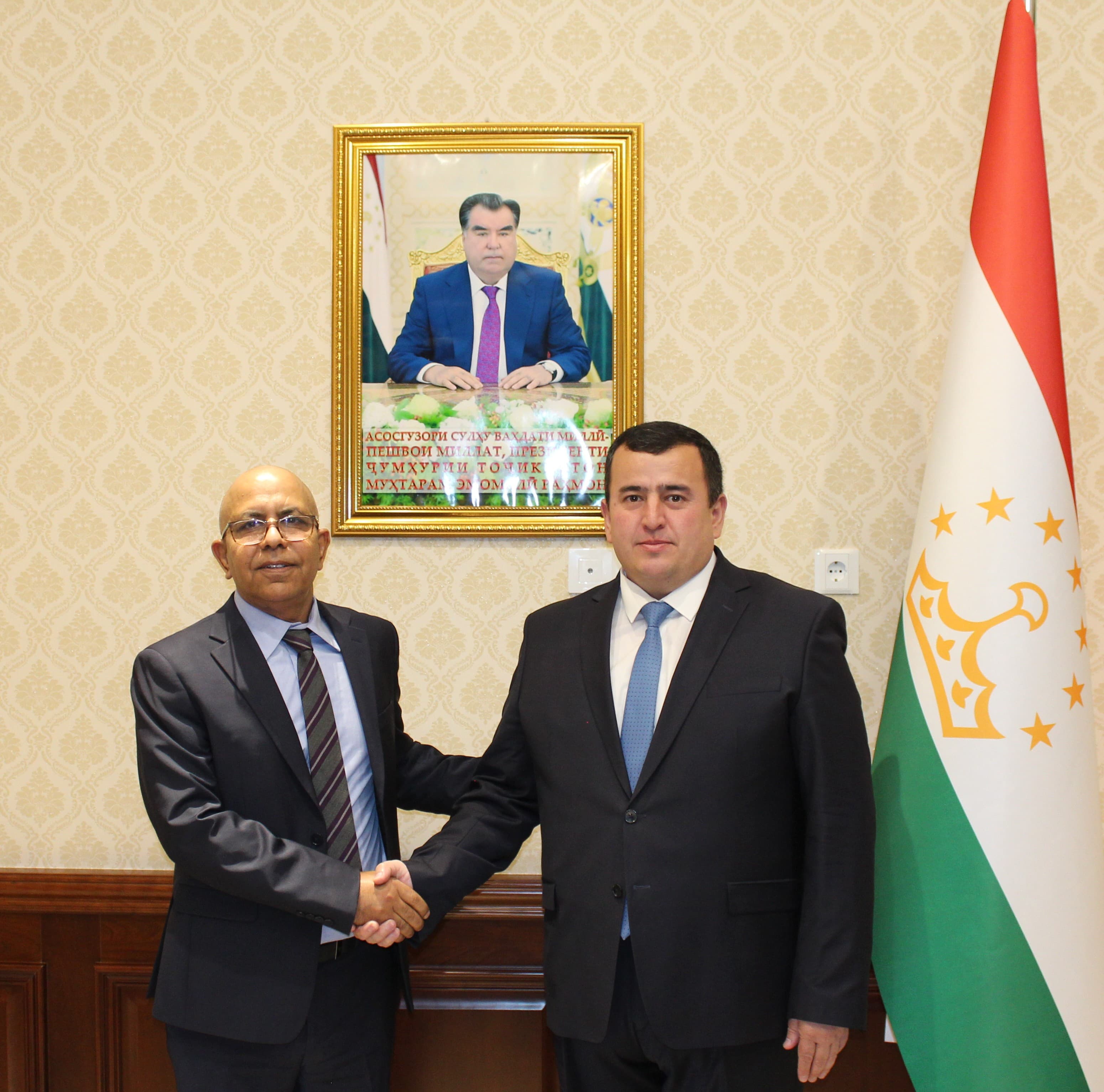 Meeting of the Minister of Economic Development and Trade with the Resident Representative of the International Monetary Fund in the Republic of Tajikistan