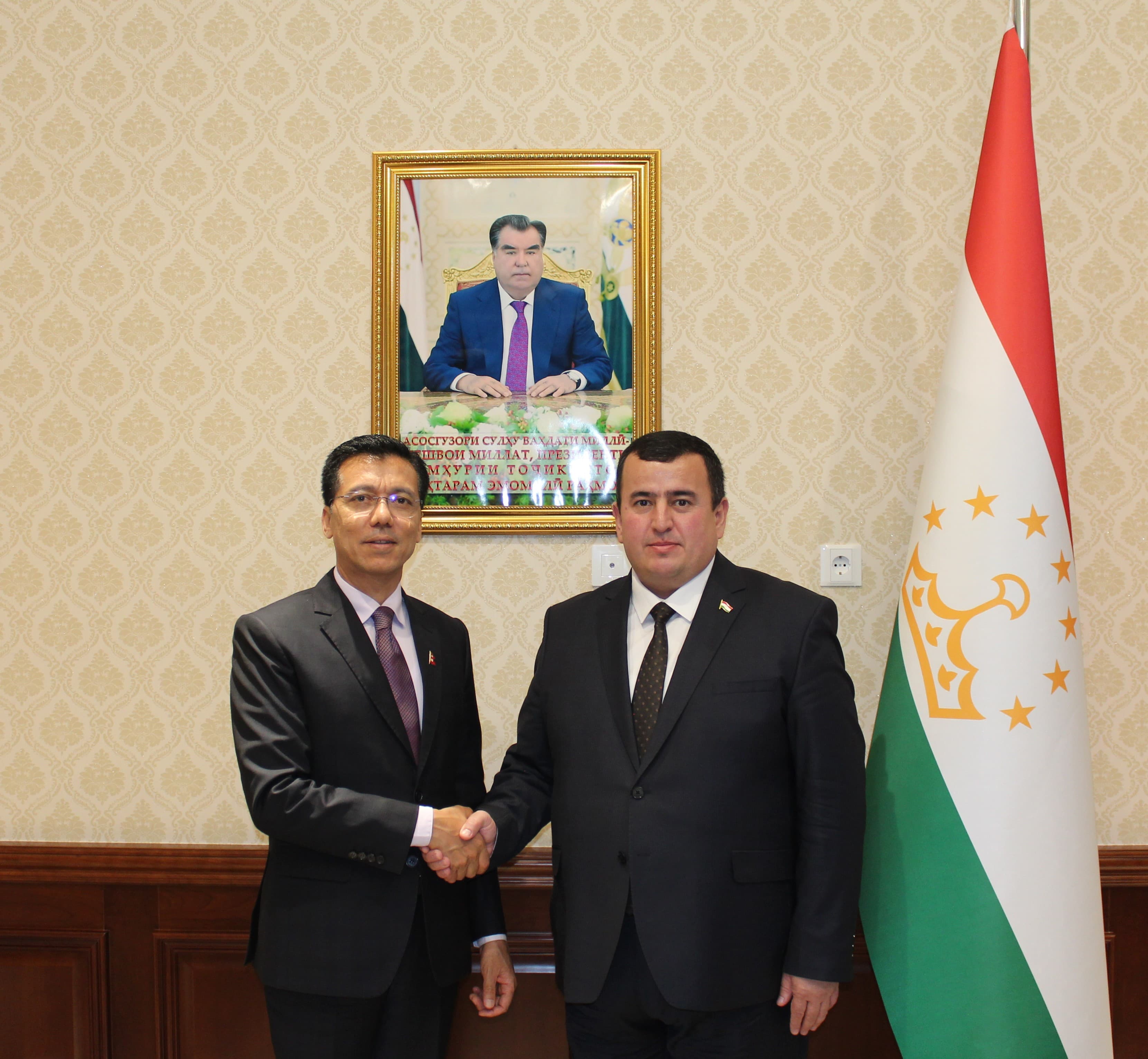 Meeting of the Minister of Economic Development and Trade of the Republic of Tajikistan with the President of the United Nations Economic and Social Council