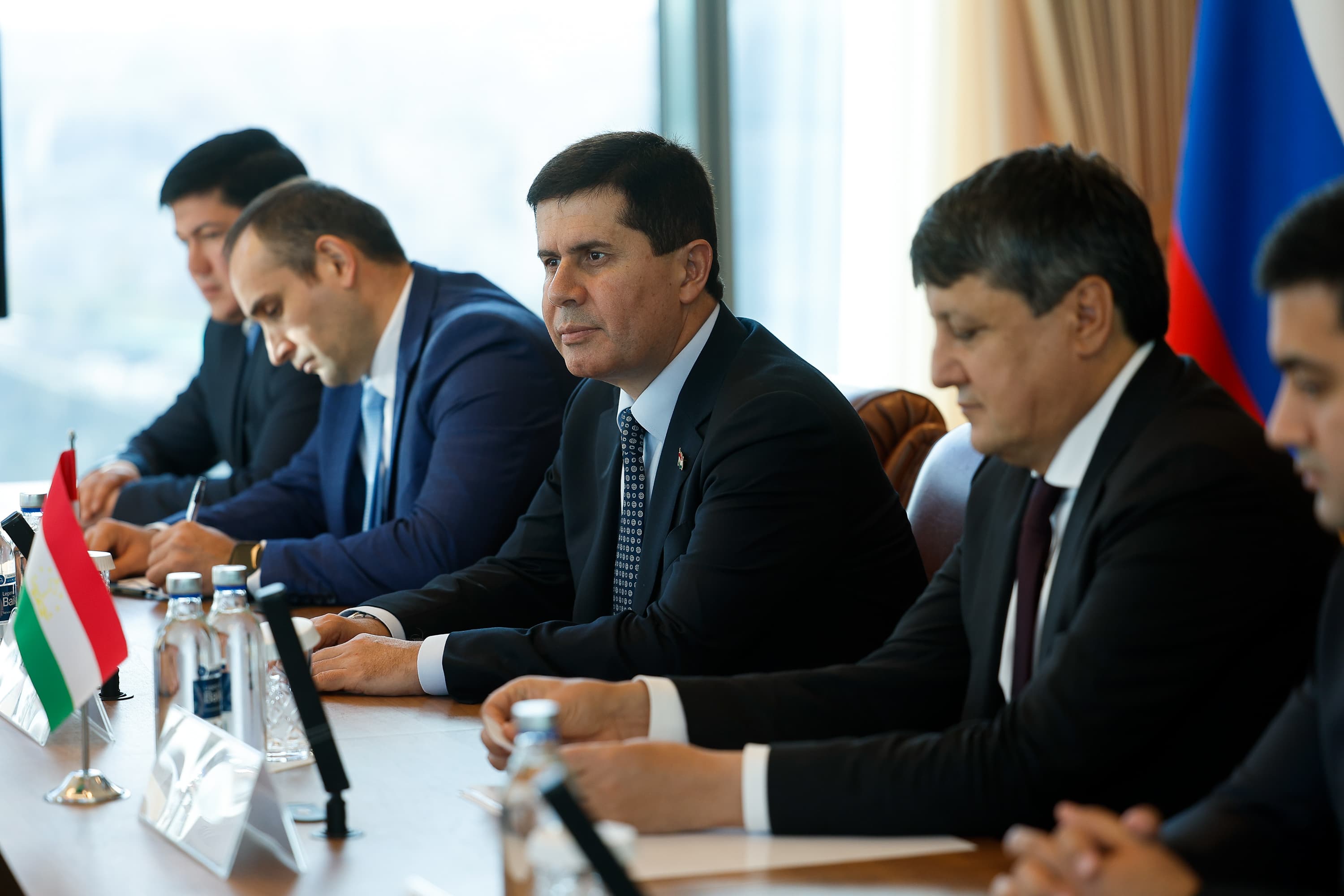 Встреча Министра экономического развития и торговли и Министра промышленности и новых технологий Республики Таджикистан с Министром промышленности и торговли Российской Федерации