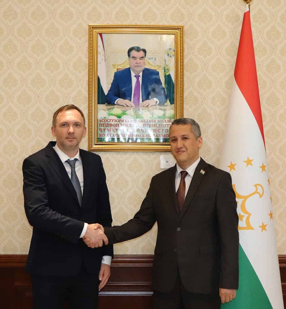 Meeting of the Deputy Minister of Economic Development and Trade of the Republic of Tajikistan with the Ambassador of the Republic of Latvia