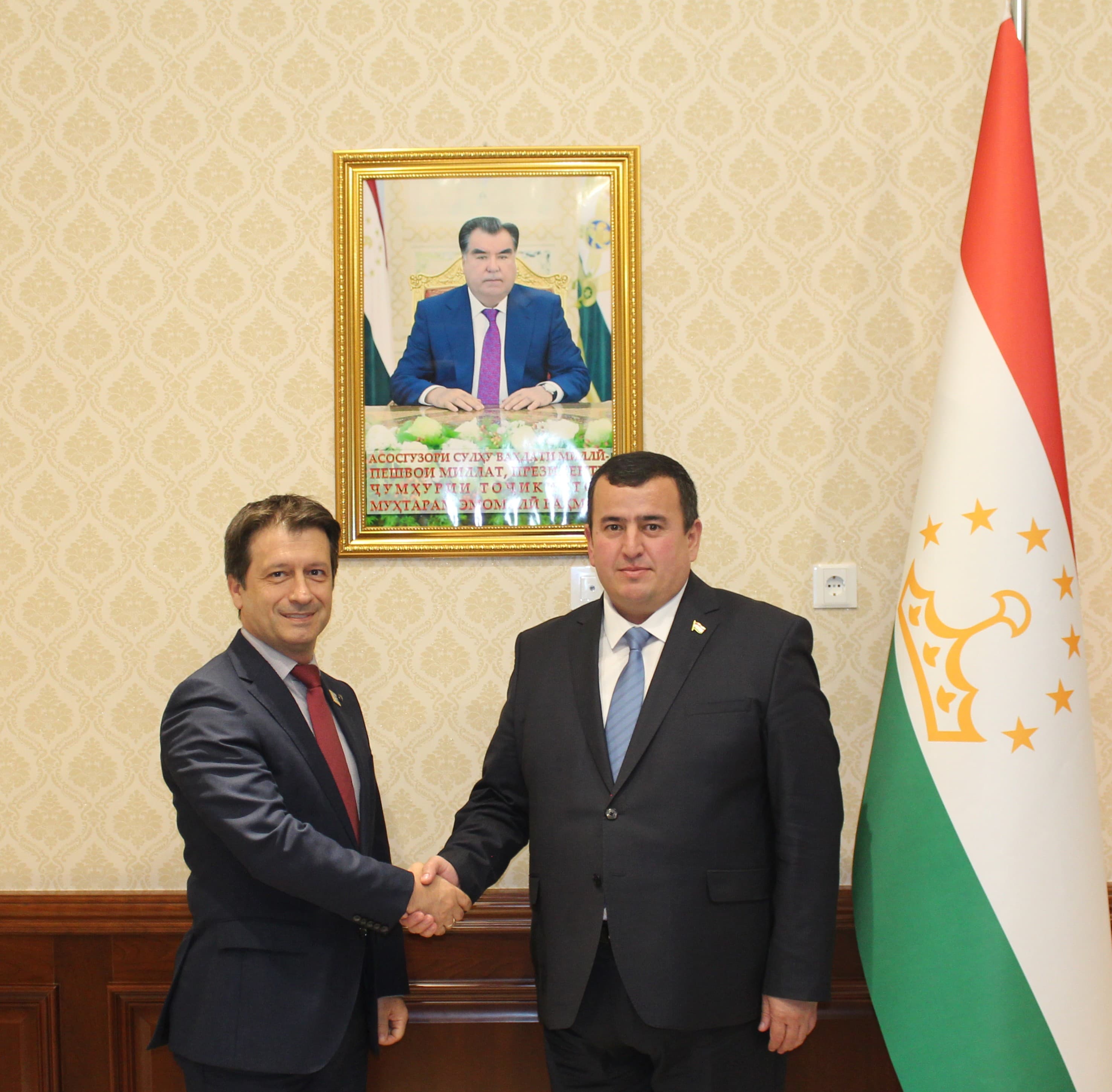 Meeting of the Minister of Economic Development and Trade with the Deputy Director of the Regional Office of the International Organization for Migration in Eastern Europe and Central Asia