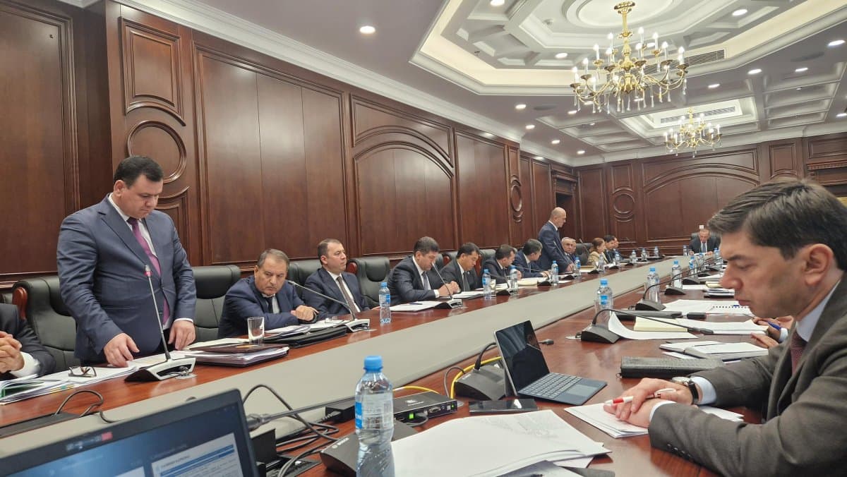 Рассмотрение исполнения Программы государственной поддержки и развития частного сектора у Первого заместителя Премьер-министра Республики Таджикистан