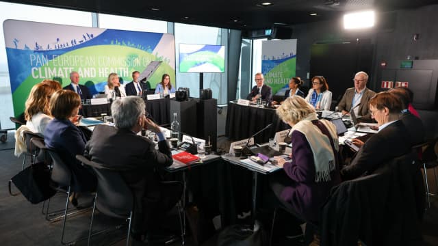 Holding of the first meeting of the new Pan-European Commission on Climate and Health