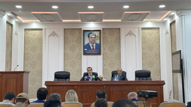 Пресс-конференция Государственный комитет по инвестициям и управлению государственным имуществом Республики Таджикистан по итогам деятельности за первое полугодие 2025 года