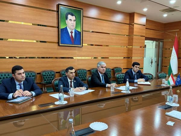 Meeting of the Minister of Finance-Kahhorzod Fayziddin Sattor with representatives of the World Bank, the Swiss Office for Cooperation in the Republic of Tajikistan