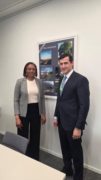 Meeting of the First Deputy Minister of Finance of the Republic of Tajikistan, Majidi Yusuf Khairullo, with the Vice President of the European Bank for Reconstruction and Development / Head of the Bank’s Risk Management Group, Ms. Fatoumata Buaré.