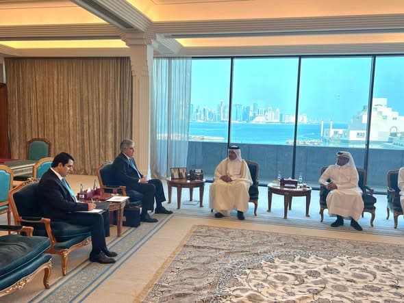 Meeting of the Minister of Finance of the Republic of Tajikistan with the Minister of Finance of the State of Qatar