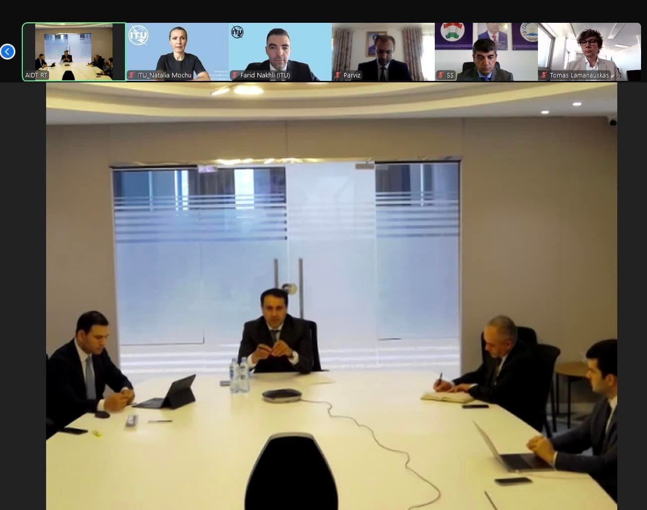 Videoconference with the Deputy Secretary General of the International Telecommunication Union