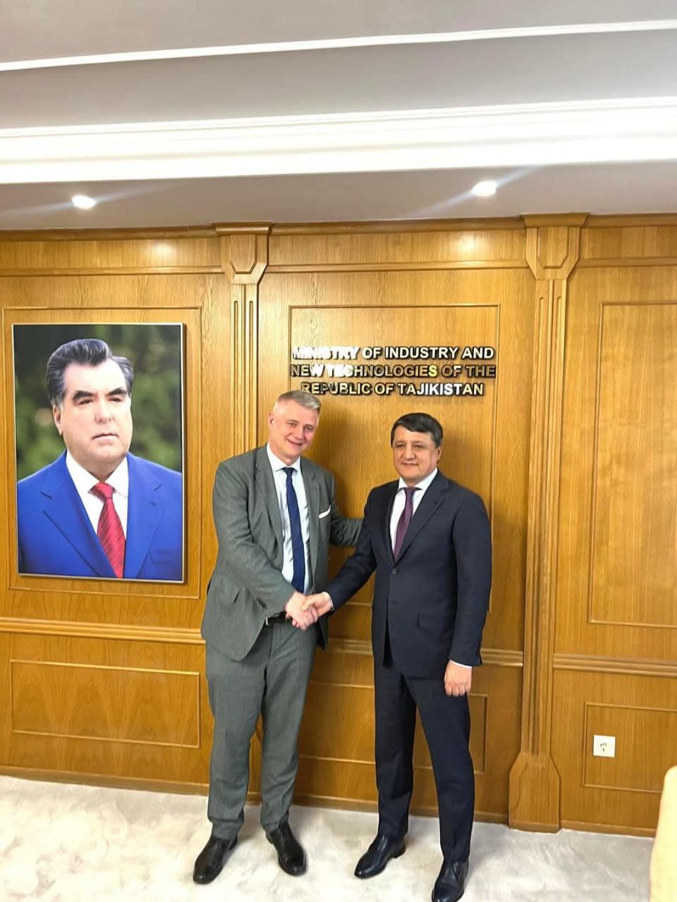 Meeting with representatives of the German Association of Small and Medium-Sized Enterprises (BVMW) led by the head of the delegation, Andreas Jahn