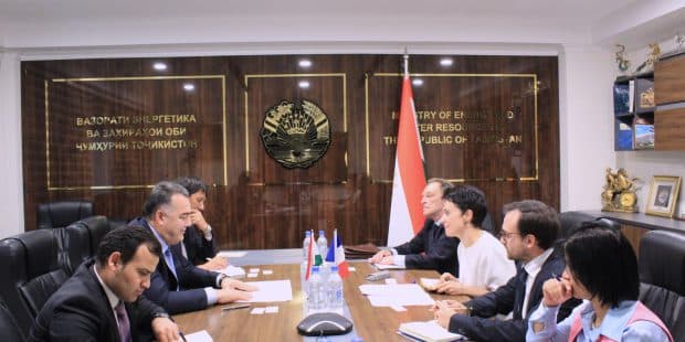 Meeting with French Ambassador to Tajikistan Elsa Pinel