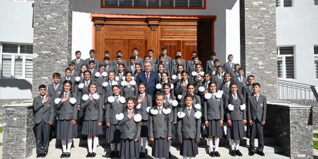 Opening of secondary educational institution No. 26 In Roshtkalinsky district