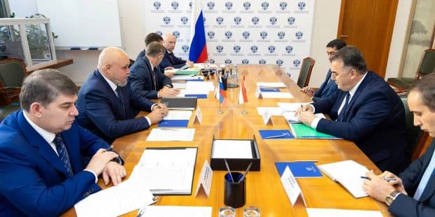 Meeting with the Minister of Energy of Russia