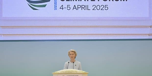 Нуктаҳои муҳим аз суханрониии Президенти Комиссияи Иттиҳоди Аврупо хонум Урсула фон дер Ляйен доир ба дар Форуми сатҳи баланд таҳти унвони «Осиёи Марказӣ пешорӯи мушкилоти ҷаҳонии иқлим: муттаҳидшавӣ барои шукуфоии умумӣ» (Самарқанд, 04.04.2025)