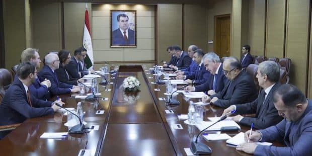 Meeting of the delegation of the Republic of Tajikistan with representatives of the World Bank