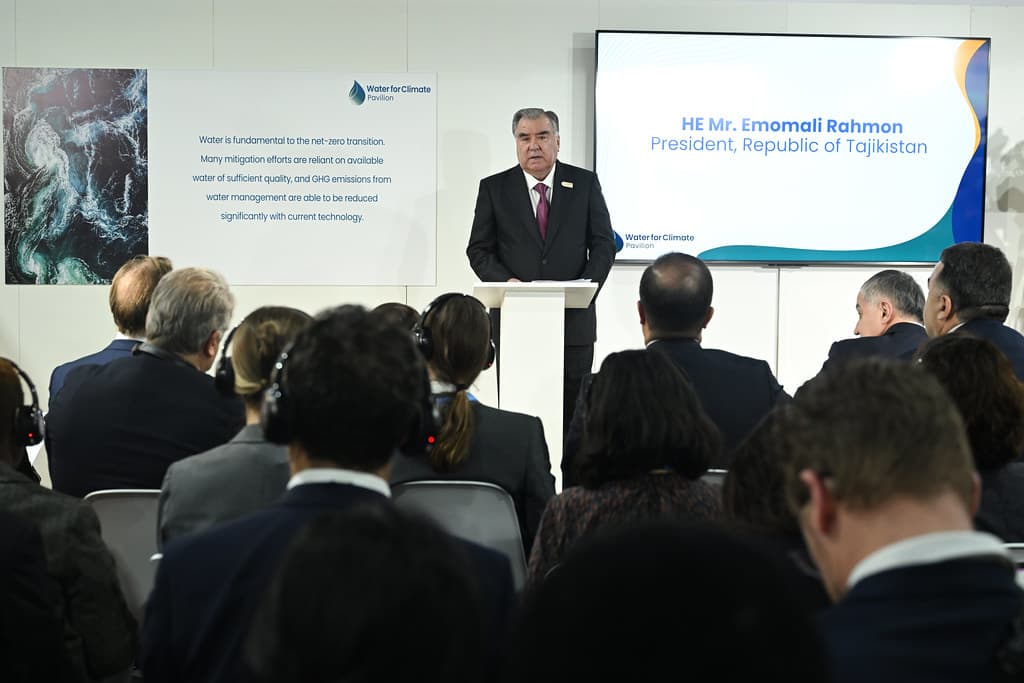 The water pavilion for climate has been opened
