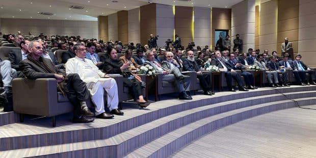 A BUSINESS FORUM WAS HELD IN TAJIKISTAN AND PAKISTAN