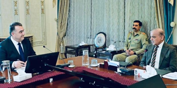 MEETING WITH THE PRIME MINISTER OF THE ISLAMIC REPUBLIC OF PAKISTAN, THE HONORABLE SHAHBAZ SHARIF