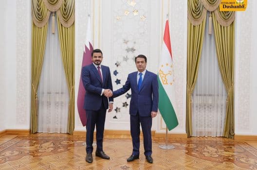 МУЛОҚОТ БО ПРЕЗИДЕНТИ КУМИТАИ МИЛЛИИ ОЛИМПИИ ДАВЛАТИ ҚАТАР