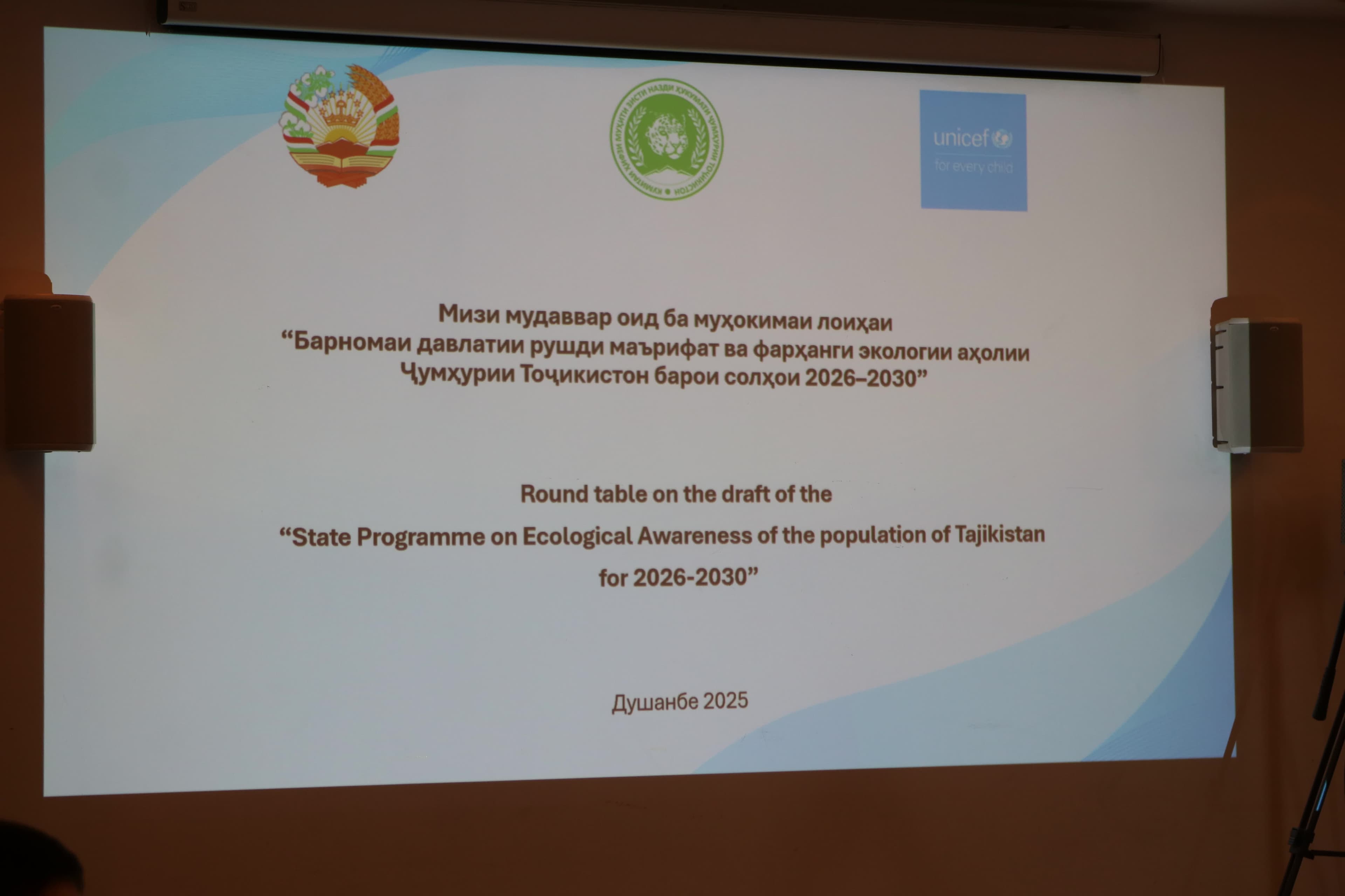 Презентация проекта Программы экологического просвещения и культуры на 2026–2030 годы