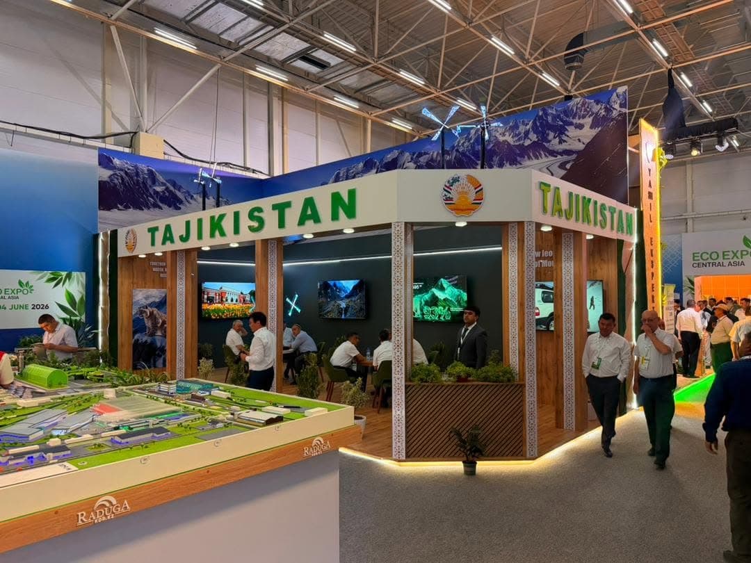 Павильон Таджикистана в Eco Expo Central Asia 2026 в Самарканде
