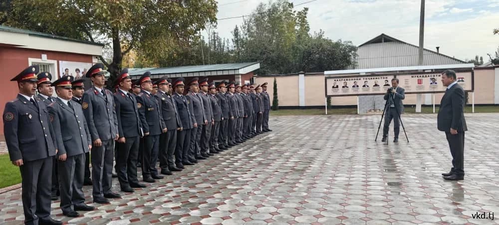 The Minister of Internal Affairs got acquainted with the improvement and construction works in the DMIA-2 in the Rudaki district