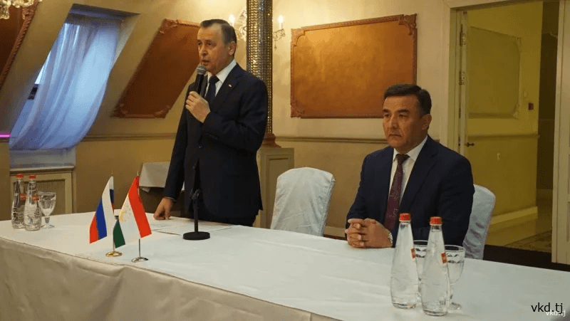 Meeting with labor migrants-citizens of the Republic of Tajikistan in Moscow