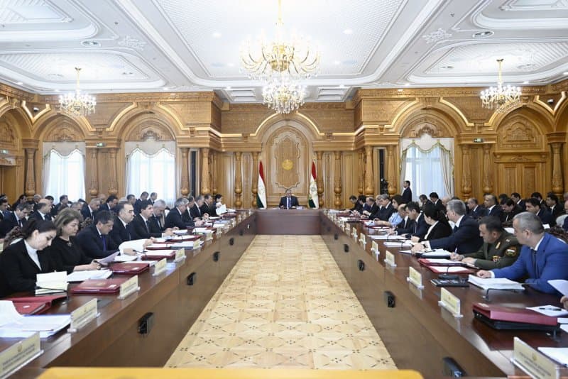 Маҷлиси Ҳукумати Ҷумҳурии Тоҷикистон баргузор шуд