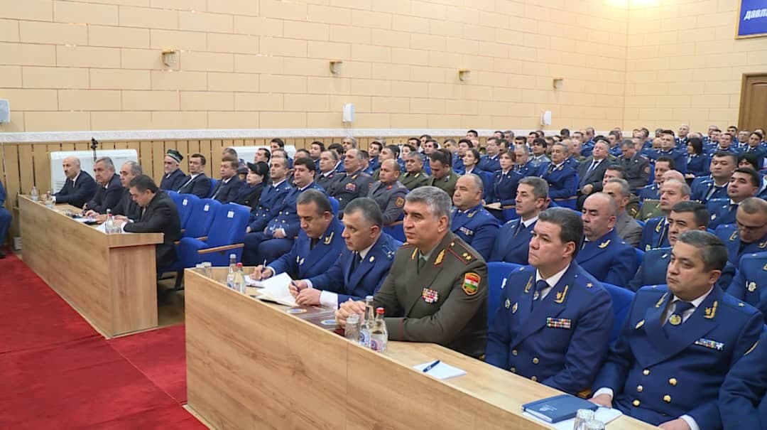 Заседание Совета по координации деятельности правоохранительных органов Республики Таджикистан