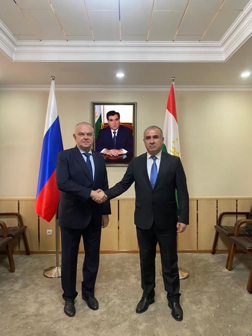 Meeting of the Prosecutor General of the Republic of Tajikistan with the Ambassador Extraordinary and Plenipotentiary of the Russian Federation to the Republic of Tajikistan